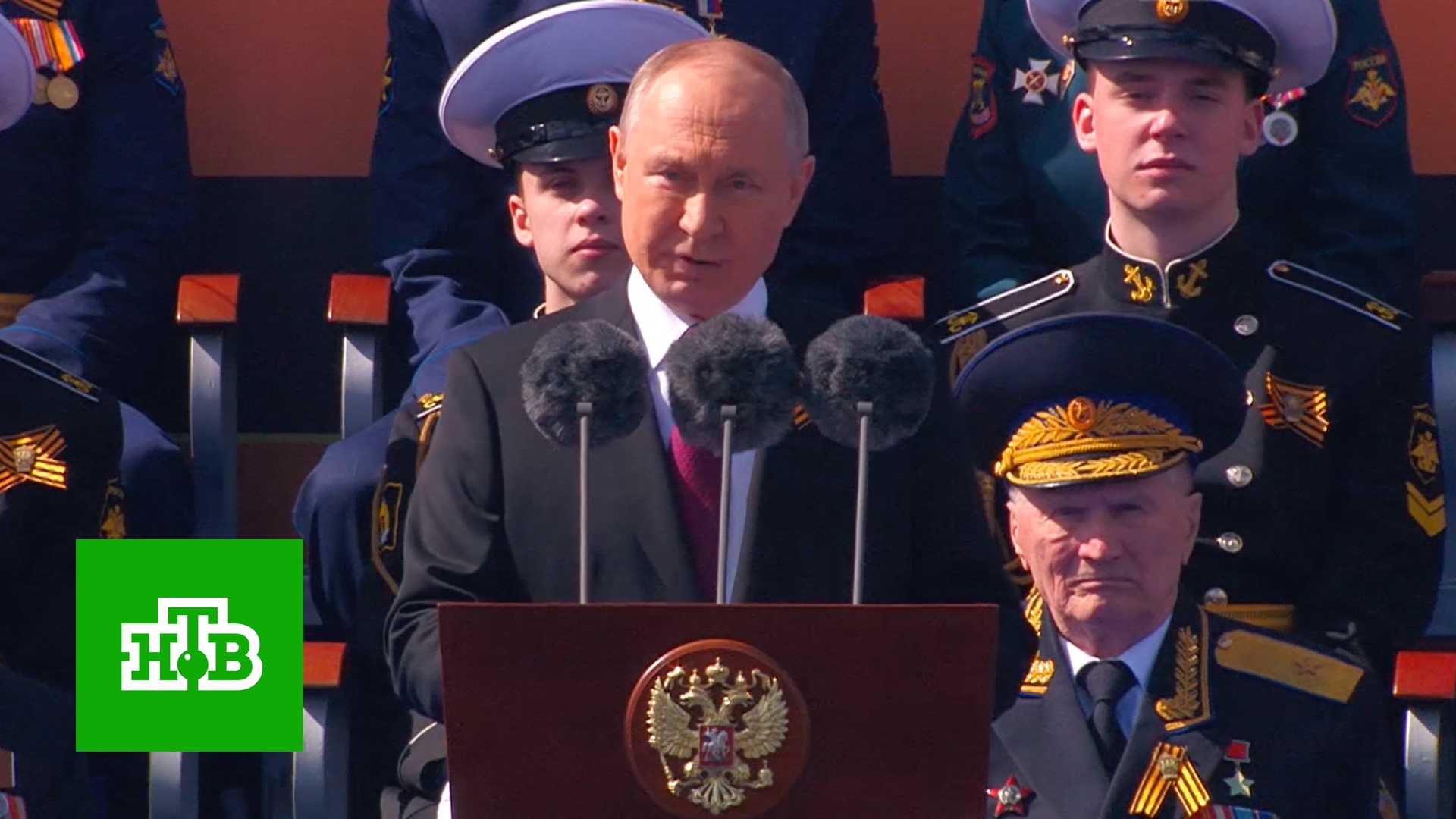 «Против России вновь развязана война»: речь Владимира Путина на параде Победы в Москве