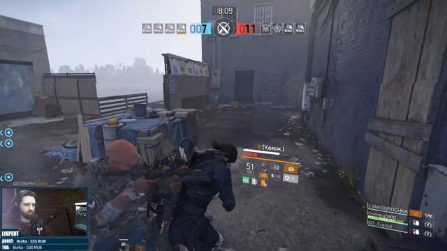 Division 2 стрим:  Вторая жизнь боевика / Темная зона / Конфликт