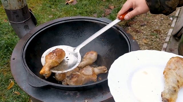 КУРИЦА ПО-ПИРАТСКИ В КАЗАНЕ! Это что-то новенькое! смотреть онлайн