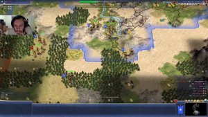 Цивилизация 4: Эпоха огня За США Рузвельт Принц 1/4 Варвары заедают! (2022-09-16)