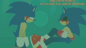 Sink (Drowning Sonic) Meets Sonic.EXE  (Sonic EXE Animation)