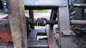 Дровокол гидравлический вертикальный, испытание привода нш(часть1)