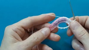 Листик крючком . 3D.РЕЛЬЕФНЫЙ ЛИСТИК КРЮЧКОМ В ЗЕРКАЛЬНОМ ОТРАЖЕНИИ.ИРЛАНДСКОЕ КРУЖЕВО.