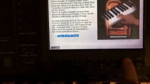 Yamaha Clavinova CVP 407 and 409 piano sounds and capabilities