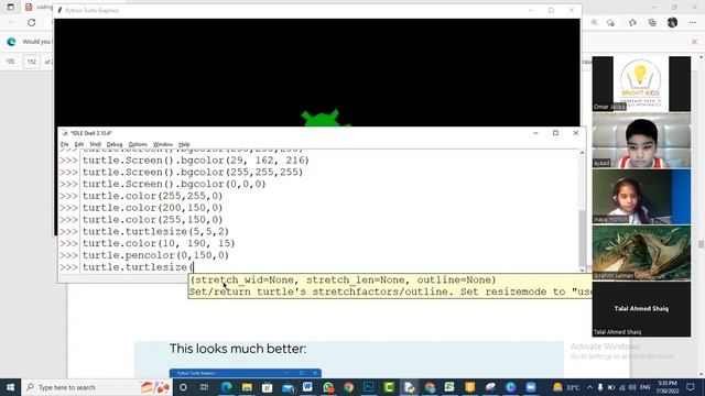 Python Turtle | Lesson 2 | Coding Classes for Kids | Python for Beginners