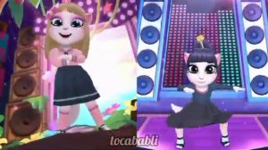 New Gameplay 🤩 - My Talking Angela 2 - Wednesday Addams Vs Enid Sinclair Vs Angela