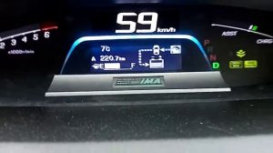 Работа гибридной установки. Хонда Спайк ...Ч. 1.