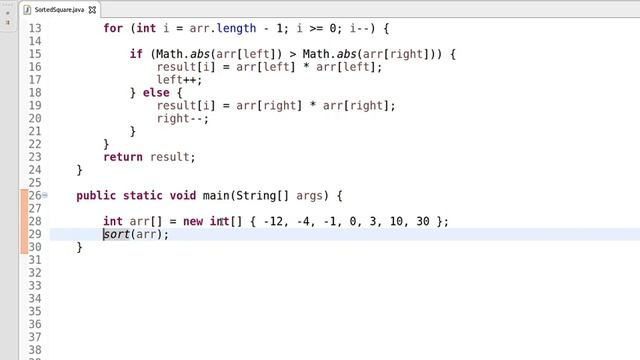 #2: Squares of a Sorted Array Explained - Java [WeTechie] смотреть онлайн