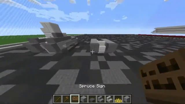 How to build a WW1 Tank in Minecraft (Renault Ft) смотреть онлайн