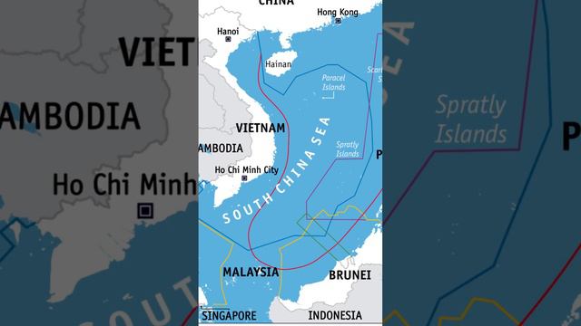 India isn't the only one with a problem on China's maps #indiachina #philippines #taiwan #vietnam