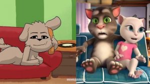 Говорящая Белла оценивает Говорящего Тома !!!