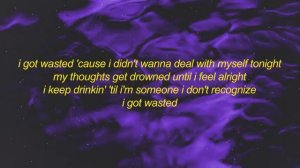 Dax - Dear Alcohol (Lyrics)   i got wasted cause i didn't wanna deal with myself tonight