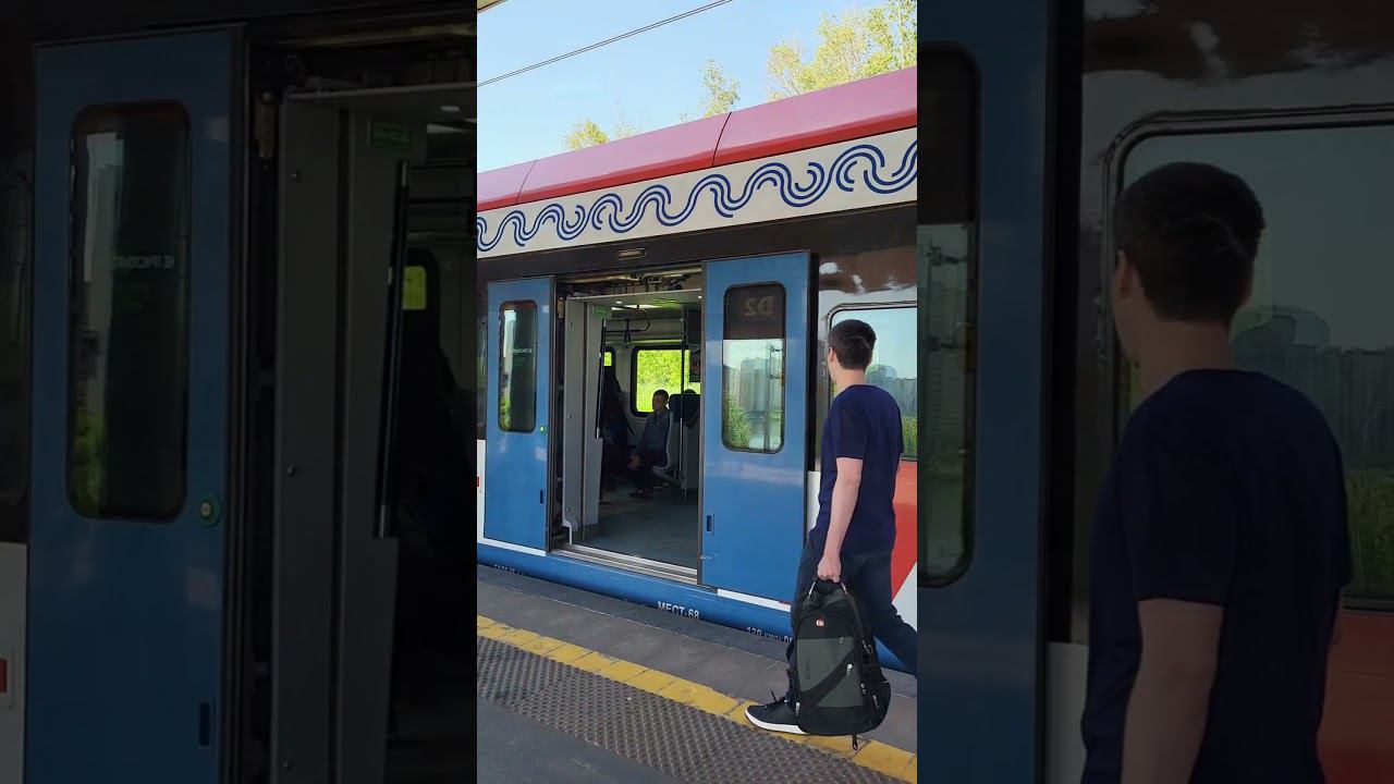 Новая ст. Волоколамская на МЦД-2, район Митино #мцд #митино #москва #поезда #иволга4 смотреть онлайн