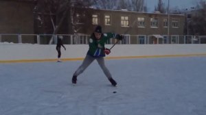 Как красиво сломать клюшку / How to break a hockey  stick nicely