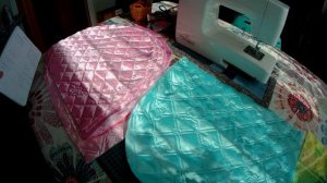 Детское одеяло в коляску из стеганого шелка. Радость творчества