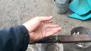 прицеп для мотоблока из рамы мотоцикла