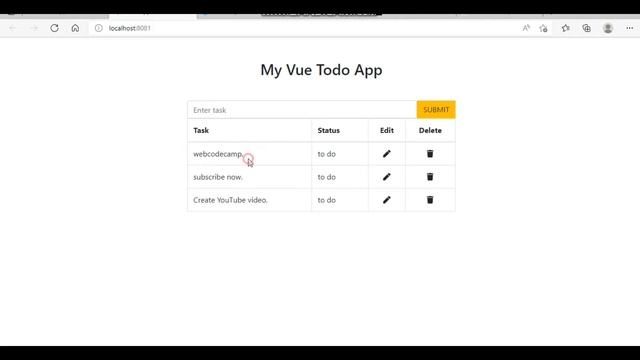 todo app using vue js 3