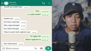 JANGAN NGOMONG KASAR DI JAM 3 AM ? | CHAT HISTORY HORROR INDONESIA