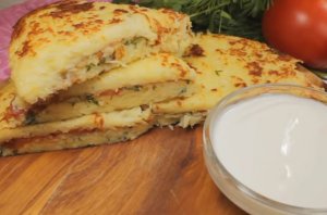 Духовкой больше не пользуюсь. Пироги теперь готовлю только на сковороде. Быстро и вкусно