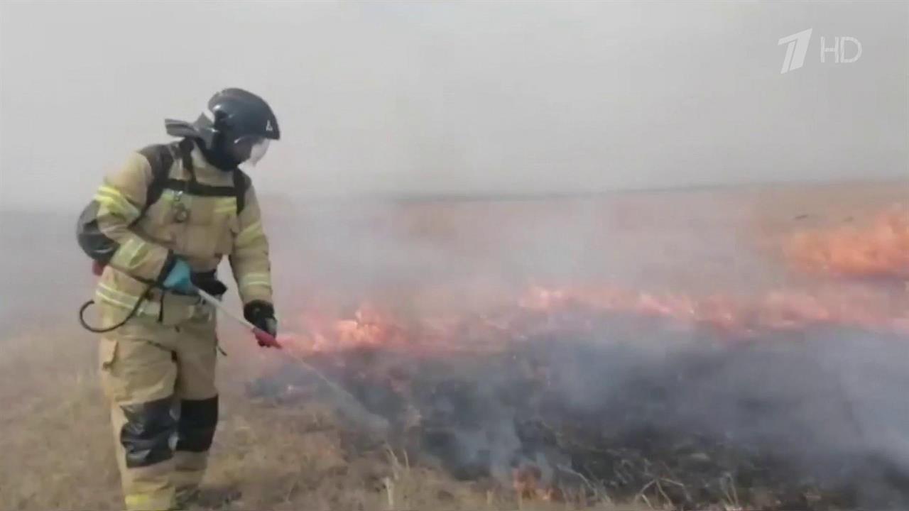 В Челябинской области проходят тренировки по тушению лесных пожаров