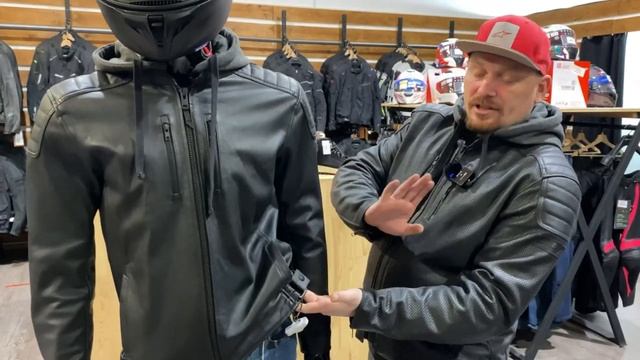 Кожаная Мотокуртка Rebelhorn Impala Стильная Универсальная Козья Кожа | MotoStyles.ru