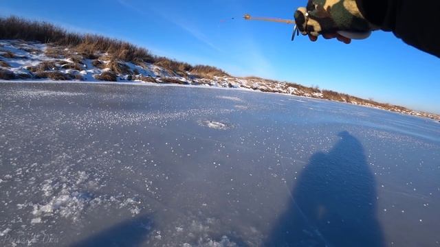 Адреналин ТАКИХ В ЛУНКУ ЗАВОДИТЬ! Рыбалка на Жерлицы! Зимняя рыбалка!