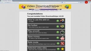 Как скачать и установить DownloadHelper для Mozila Firefox