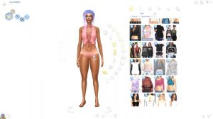 Sims 4: Cotton Candy Babe // Create A Sim [CC LINKS]