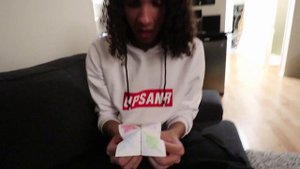 *BIGGEST DYBBUK BOX* GHOST PAPER FORTUNE TELLER CHALLENGE AT 3 AM (PUT IT IN THE DEMON BOX)