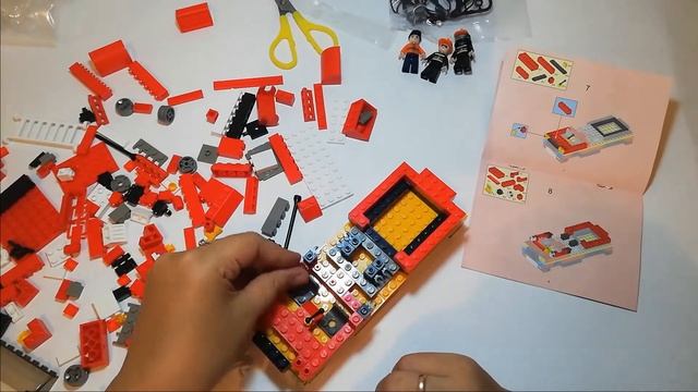 Пожарная машина / Собираем конструктор Лего / Мультики для детей / Развивающие и обучающие видео смотреть онлайн