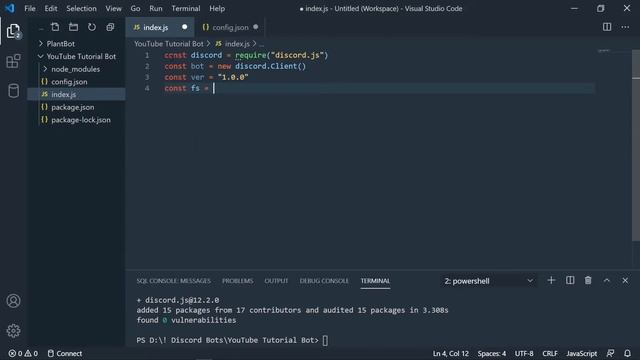 Make your own Discord Bot using discord.js - #1 Basics