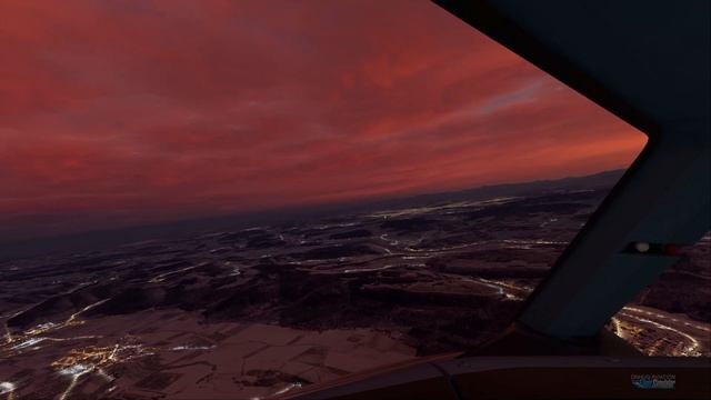 FS2020 ZRH Full Gipol Approach A320NEO 4K