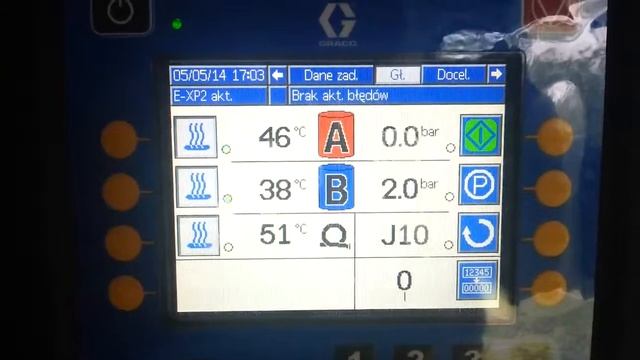 Graco E XP2 Reactor 2 первый запуск оборудования для пенополиуретана и полимочевины смотреть онлайн
