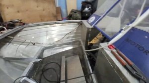 Делаем топливный бак в нос лодки Салют 430