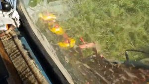 Трактор Мтз с новой косой КРН-2-1Б ПОКОС ужасного участка.