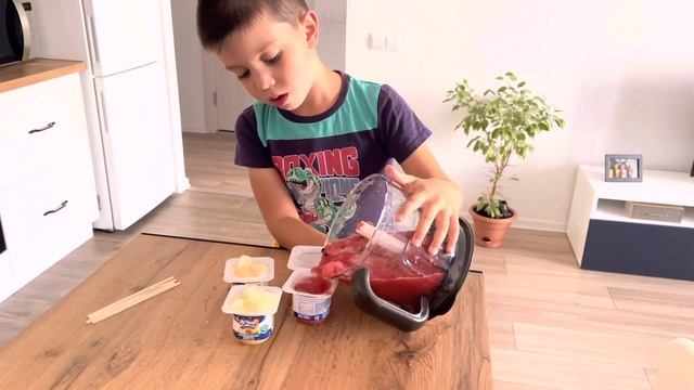 Мороженое «Фруктовый лёд» в домашних условиях