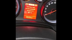 Работа натяжителя цепи Opel Astra J A14NET
