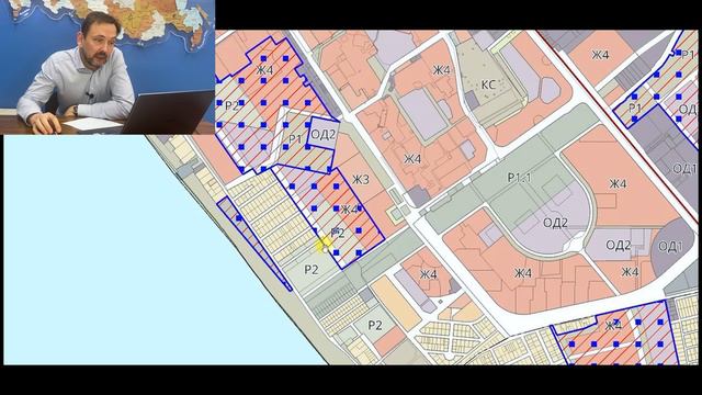 Генеральный ПЛАН ЗАСТРОЙКИ курорта Анапы