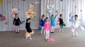 СПОРТИВНО-ГИМНАСТИЧЕСКИЙ ТАНЕЦ В ДЕТСКОМ САДУ.MPG