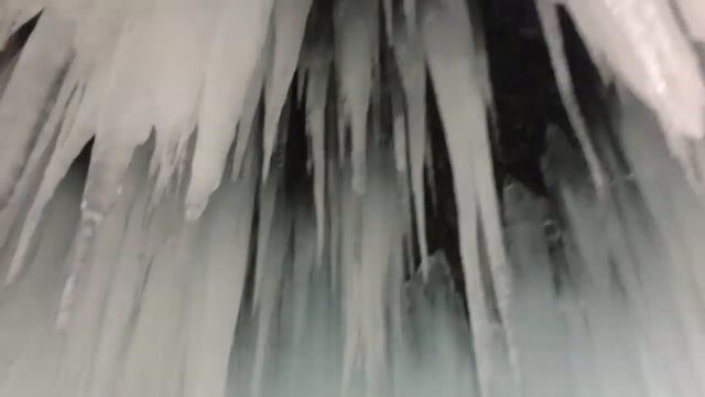 Водопад Серебряные струи. Крым 5 января 2016 смотреть онлайн