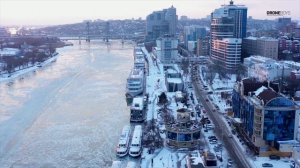 Зима 2021: Ростов-на-Дону, аэросъемка