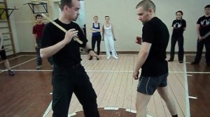 Как применить палку от агрессивного баклана!