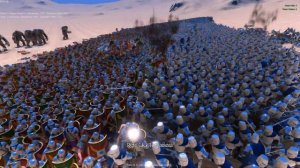 6000 римлян vs 3000 рыцарей (плюс циклопы)! Битва в Ультимейт Эпик Батл Симулятор! UEBS сражение!