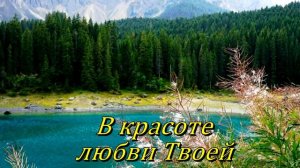 Воздаём Тебе всю славу