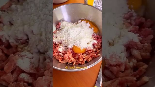 Мясные клецки #рецепты #клецки #рецептсала