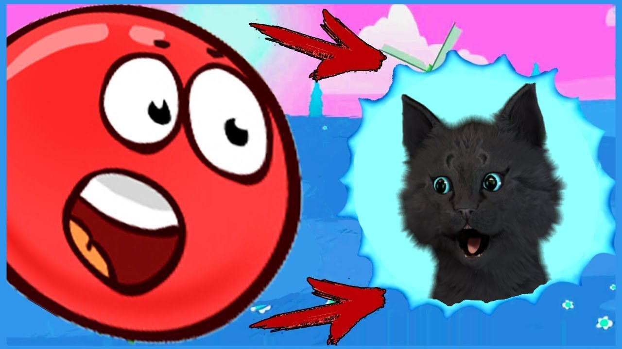 Red Ball 4 - злые кубики хотят сделать Землю квадратной ? СУПЕР КОТ СПАСАЕТ МИР часть 2