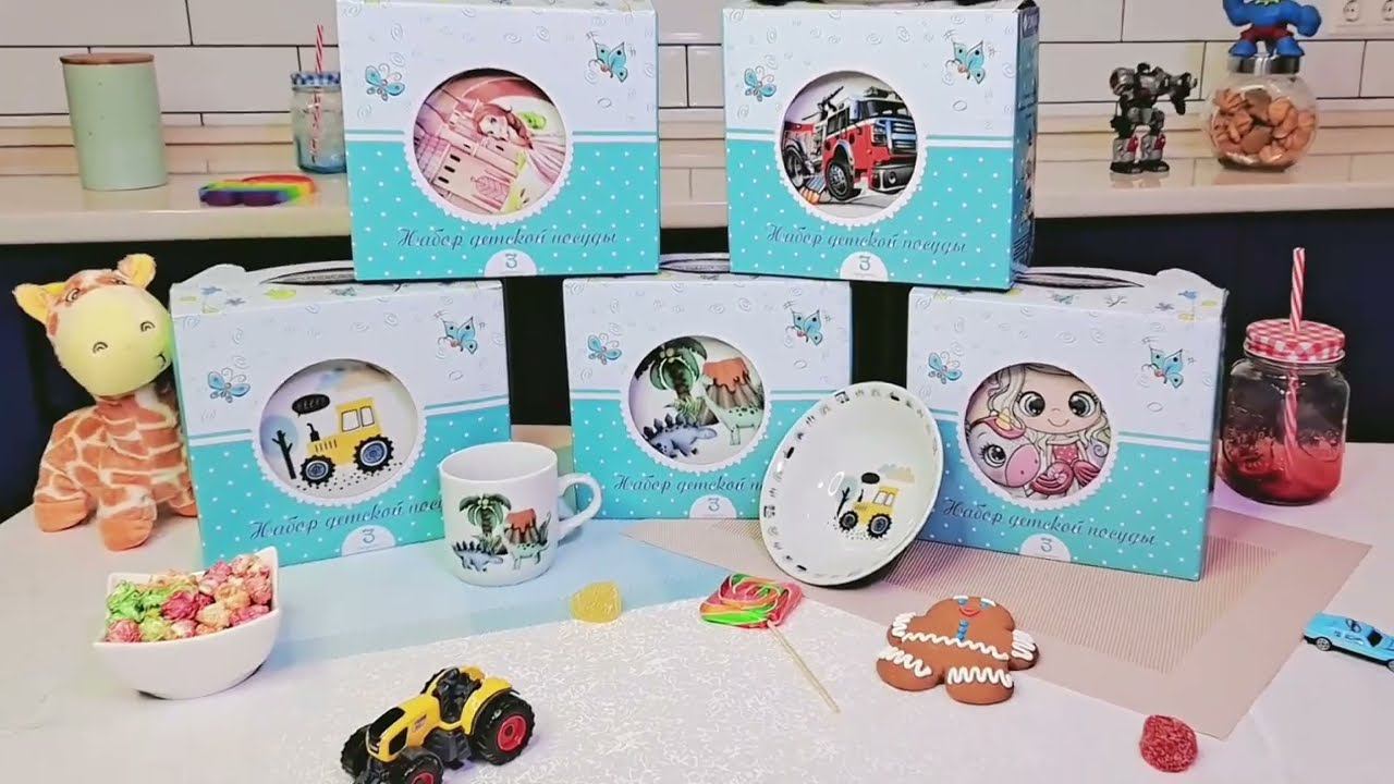 Наборы детской посуды в Порядке смотреть онлайн