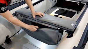 Мягкие накладки с сумкой для сидений лодки
