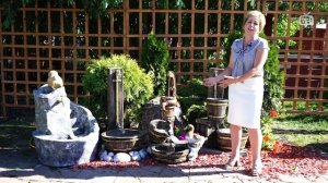 Фонтаны для дачи в садовом центре HITSAD