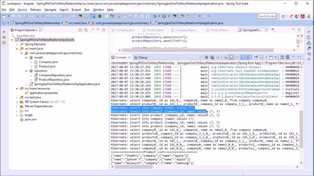 How to configure Spring JPA One to Many Relationship – SpringBoot смотреть онлайн
